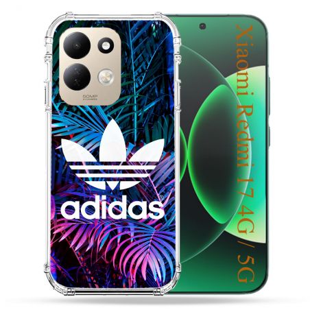 Coque Renforcée Pour Xiaomi Redmi 17 4G / 5G Adidas Palmier