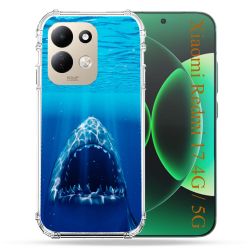 Coque Renforcée Pour Xiaomi Redmi 17 4G / 5G Animal Requin Dent