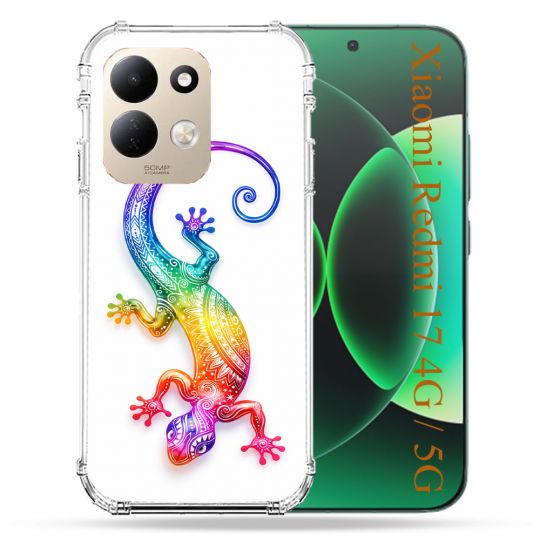 Coque Renforcée Pour Xiaomi Redmi 17 4G / 5G Animal Salamandre Color 2026