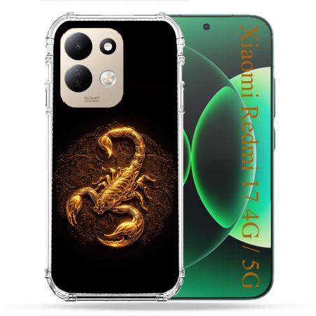 Coque Renforcée Pour Xiaomi Redmi 17 4G / 5G Animal Scorpion Fresque 2026