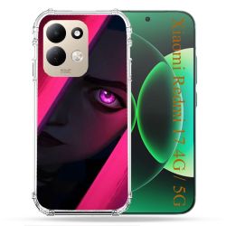 Coque Renforcée Pour Xiaomi Redmi 17 4G / 5G Arcane Jinx Rose