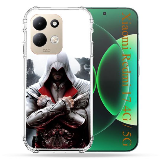 Coque Renforcée Pour Xiaomi Redmi 17 4G / 5G Assassin Creed Mask