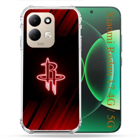 Coque Renforcée Pour Xiaomi Redmi 17 4G / 5G Basket Houston Rockets