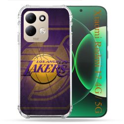 Coque Renforcée Pour Xiaomi Redmi 17 4G / 5G Basket Los Angeles Lakers