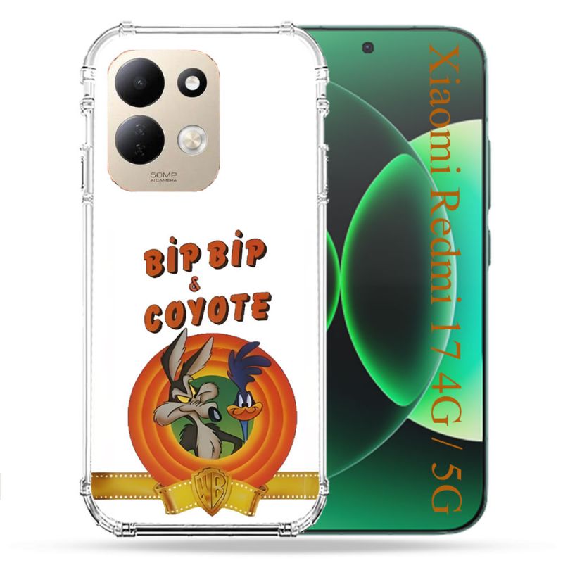 Coque Renforcée Pour Xiaomi Redmi 17 4G / 5G Bip Bip Coyote