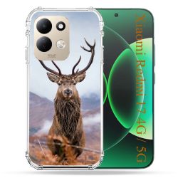 Coque Renforcée Pour Xiaomi Redmi 17 4G / 5G Chasse Chevreuil Montagne