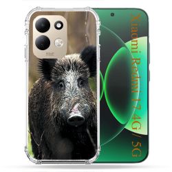 Coque Renforcée Pour Xiaomi Redmi 17 4G / 5G Chasse Sanglier bois
