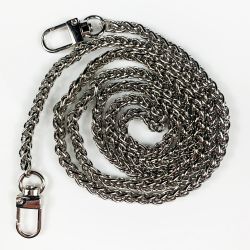 Coque Pour Xiaomi Redmi 17C 5G avec Lanière Cordon Metal Serpent Argent
