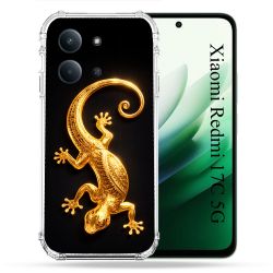 Coque Renforcée Pour Xiaomi Redmi 17C 5G Animal Lezard Noir 2026