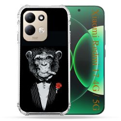 Coque Renforcée Pour Xiaomi Redmi 17 4G / 5G Decale Singe Mafia