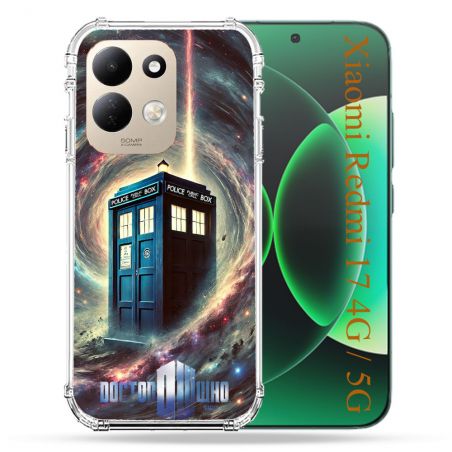Coque Renforcée Pour Xiaomi Redmi 17 4G / 5G Dr Who Tardis Univers