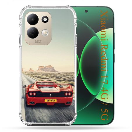 Coque Renforcée Pour Xiaomi Redmi 17 4G / 5G Ferrari F50