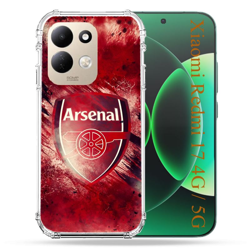 Coque Renforcée Pour Xiaomi Redmi 17 4G / 5G Foot Arsenal