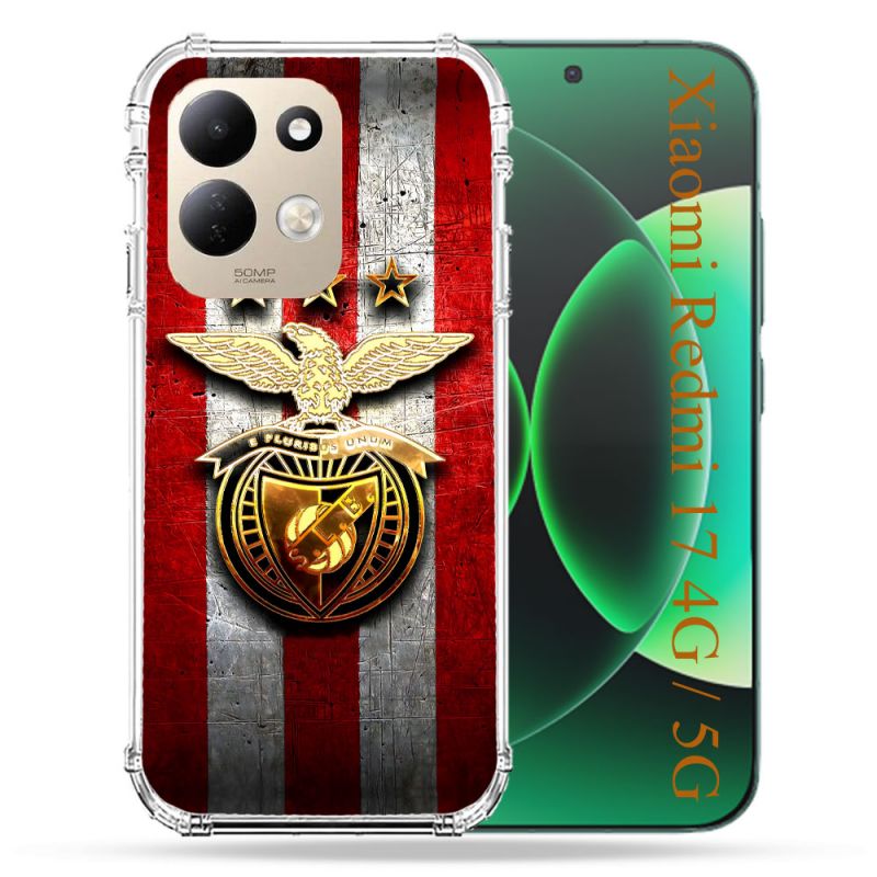 Coque Renforcée Pour Xiaomi Redmi 17 4G / 5G Foot Benfica