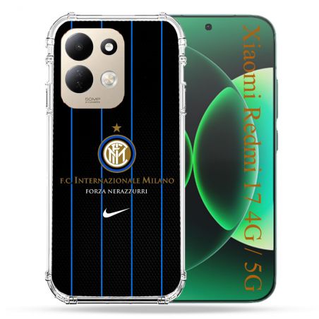 Coque Renforcée Pour Xiaomi Redmi 17 4G / 5G Foot Inter Milan