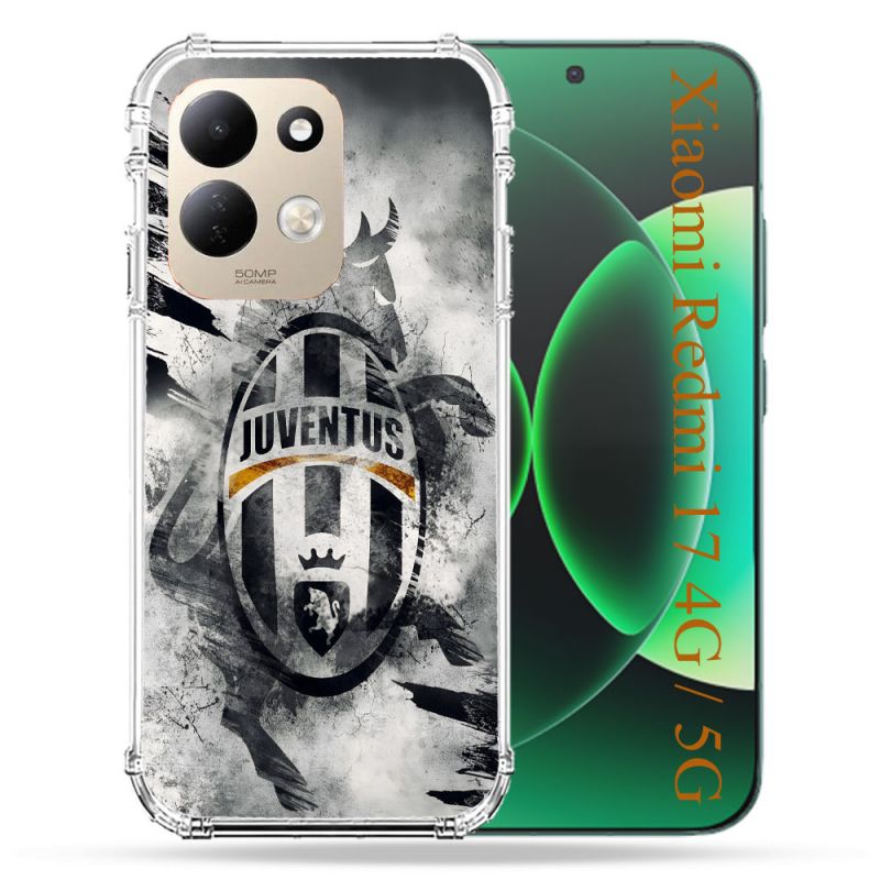 Coque Renforcée Pour Xiaomi Redmi 17 4G / 5G Foot Juventus Turin