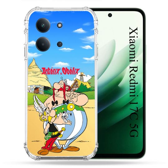 Coque Renforcée Pour Xiaomi Redmi 17C 5G Astérix Obélix Color
