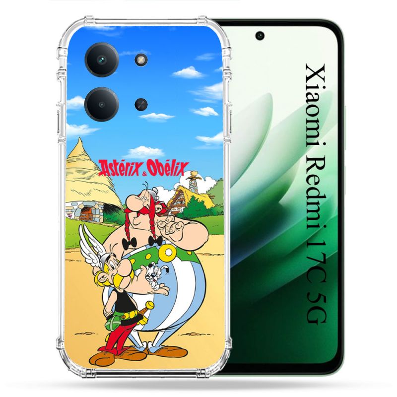 Coque Renforcée Pour Xiaomi Redmi 17C 5G Astérix Obélix Color