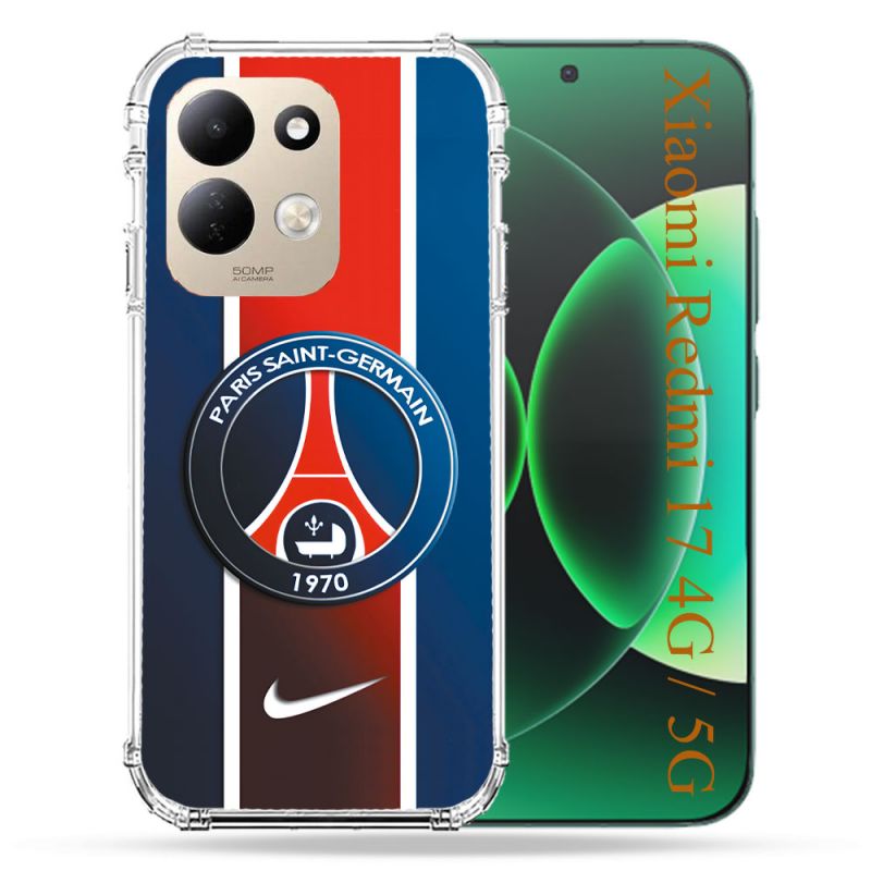 Coque Renforcée Pour Xiaomi Redmi 17 4G / 5G Foot PSG 1970