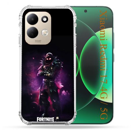 Coque Renforcée Pour Xiaomi Redmi 17 4G / 5G Fortnite Raven
