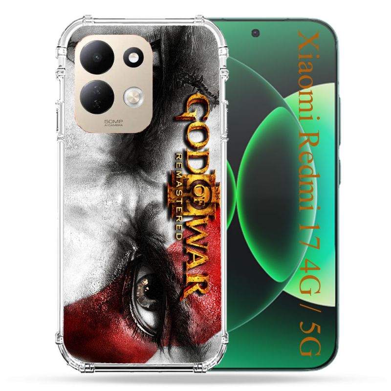 Coque Renforcée Pour Xiaomi Redmi 17 4G / 5G God Of War GOW