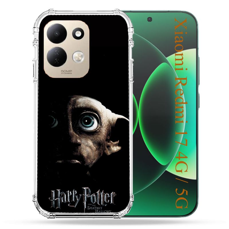 Coque Renforcée Pour Xiaomi Redmi 17 4G / 5G Harry Potter Hollows Dobby