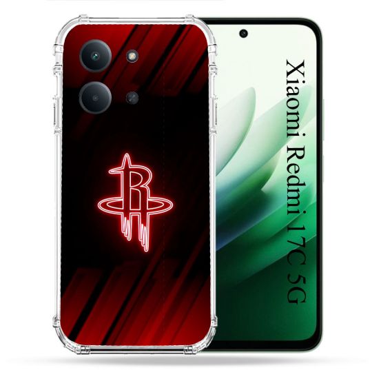 Coque Renforcée Pour Xiaomi Redmi 17C 5G Basket Houston Rockets