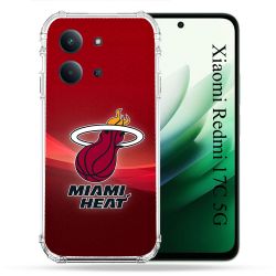 Coque Renforcée Pour Xiaomi Redmi 17C 5G Basket Miami Heat