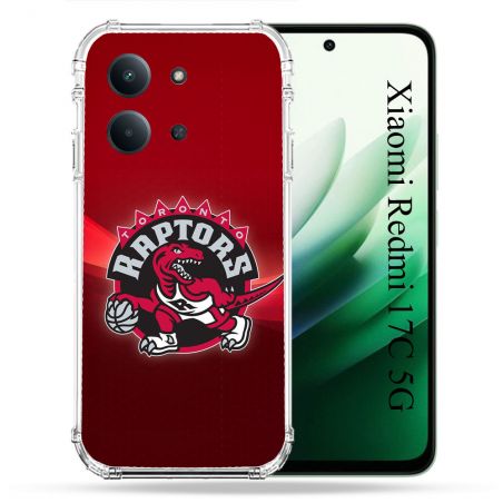 Coque Renforcée Pour Xiaomi Redmi 17C 5G Basket Toronto Raptors