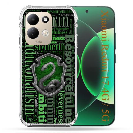 Coque Renforcée Pour Xiaomi Redmi 17 4G / 5G Harry Potter Serpentar