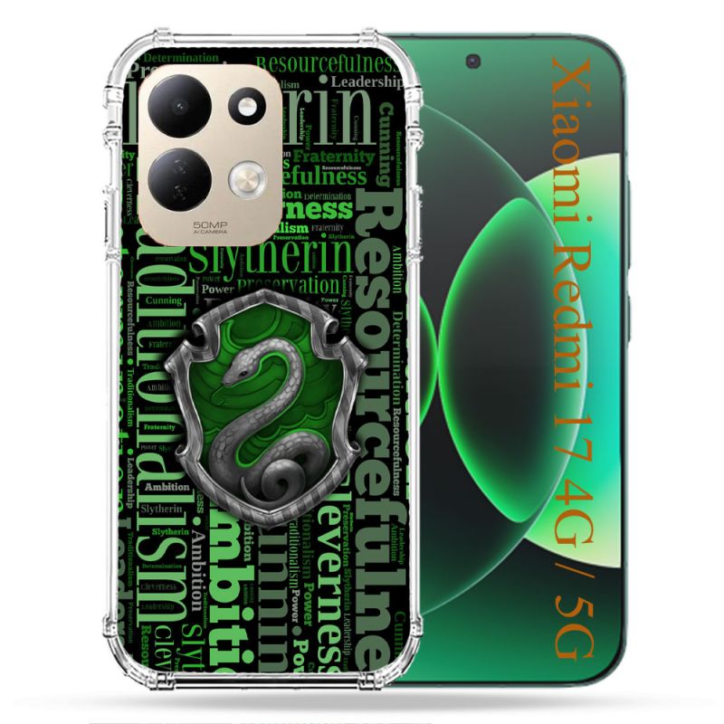 Coque Renforcée Pour Xiaomi Redmi 17 4G / 5G Harry Potter Serpentar