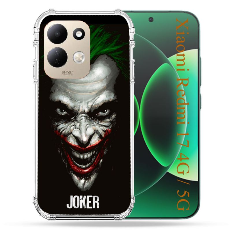 Coque Renforcée Pour Xiaomi Redmi 17 4G / 5G Joker Noir