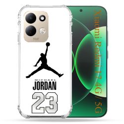 Coque Renforcée Pour Xiaomi Redmi 17 4G / 5G Jordan 23 Blanc