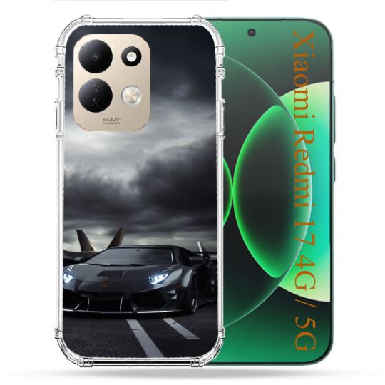 Coque Renforcée Pour Xiaomi Redmi 17 4G / 5G Lamborghini Avion