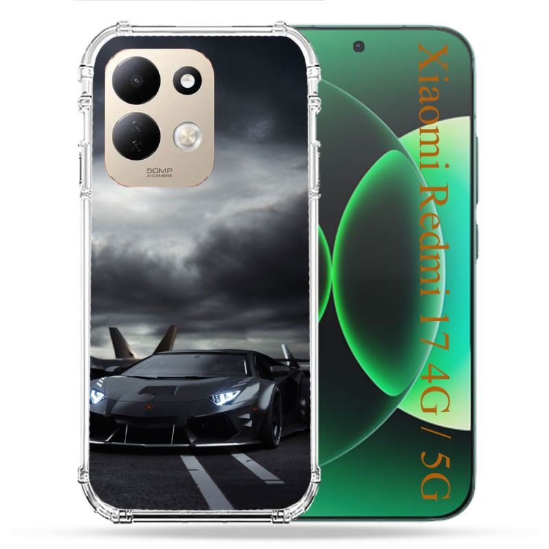 Coque Renforcée Pour Xiaomi Redmi 17 4G / 5G Lamborghini Avion