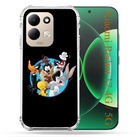Coque Renforcée Pour Xiaomi Redmi 17 4G / 5G Looney Tunes