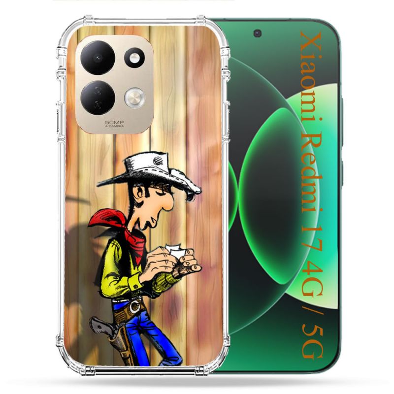 Coque Renforcée Pour Xiaomi Redmi 17 4G / 5G Lucky Luke