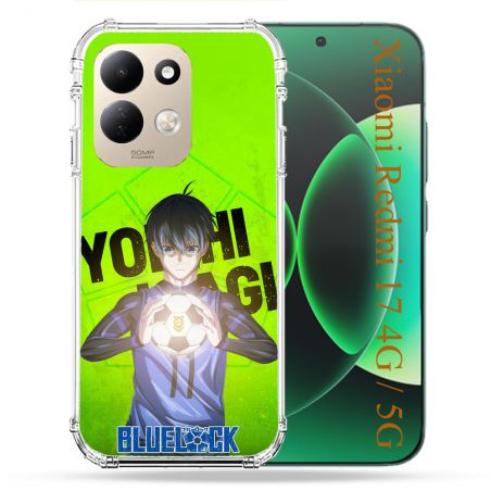 Coque Renforcée Pour Xiaomi Redmi 17 4G / 5G Manga Blue Lock Yoichi Isagi
