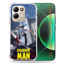 Coque Renforcée Pour Xiaomi Redmi 17 4G / 5G Manga Chainsaw Man Denji