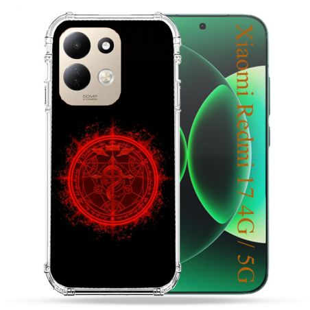 Coque Renforcée Pour Xiaomi Redmi 17 4G / 5G Manga Fullmetal Alchemist Logo