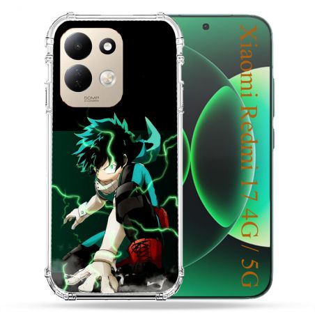 Coque Renforcée Pour Xiaomi Redmi 17 4G / 5G Manga My Hero Academia Deku