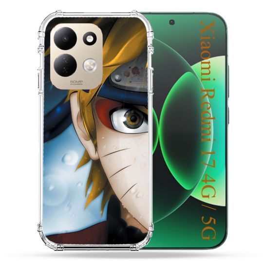 Coque Renforcée Pour Xiaomi Redmi 17 4G / 5G Manga Naruto Blanc