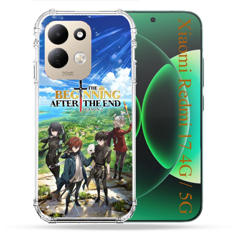 Coque Renforcée Pour Xiaomi Redmi 17 4G / 5G Manga The Beginning After The End Affiche