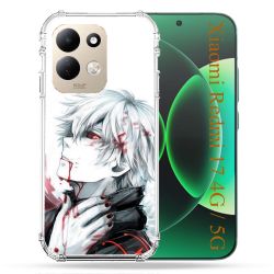 Coque Renforcée Pour Xiaomi Redmi 17 4G / 5G Manga Tokyo Ghoul Kaneki Blanc