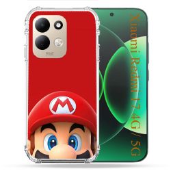 Coque Renforcée Pour Xiaomi Redmi 17 4G / 5G Mario Rouge