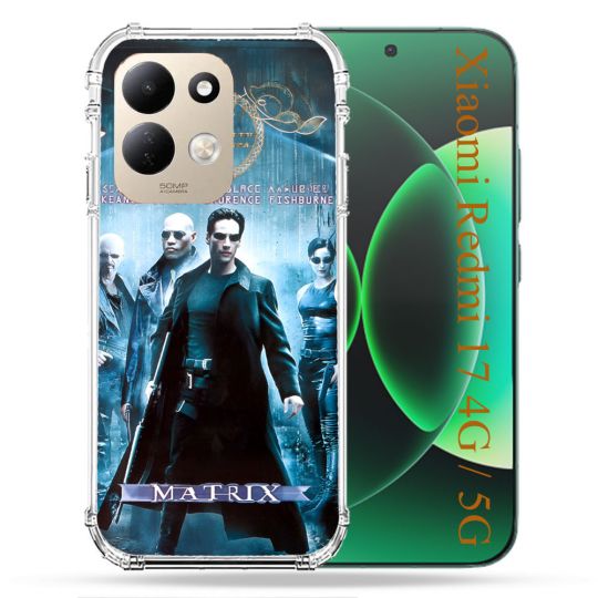 Coque Renforcée Pour Xiaomi Redmi 17 4G / 5G Matrix Affiche