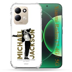 Coque Renforcée Pour Xiaomi Redmi 17 4G / 5G Michael Jackson Blanc