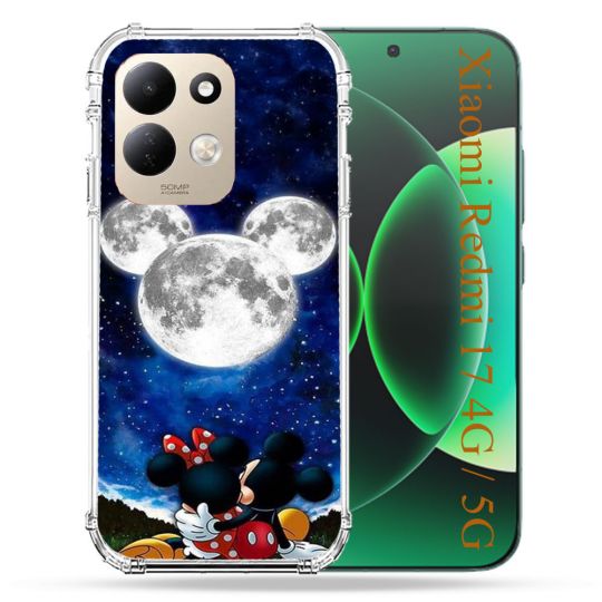 Coque Renforcée Pour Xiaomi Redmi 17 4G / 5G Mickey Minnie