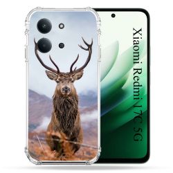 Coque Renforcée Pour Xiaomi Redmi 17C 5G Chasse Chevreuil Montagne
