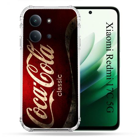 Coque Renforcée Pour Xiaomi Redmi 17C 5G Coca Cola Classique